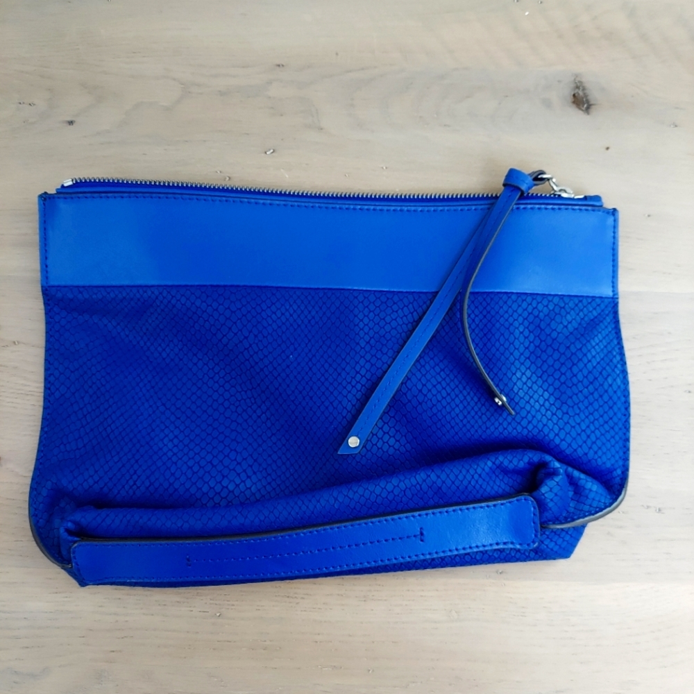 Banana Republic Cobalt Blue Clutch